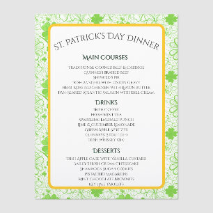 Emerald Breeze Menu