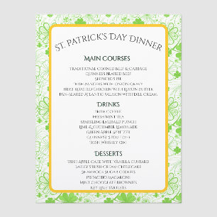 Emerald Breeze Menu