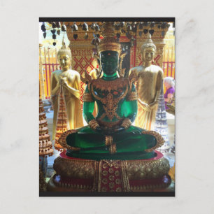 Emerald Buddha, Chiang Mai, Thailand Postcard