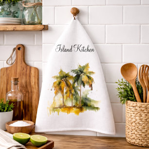 Emerald Canopy, custom Kitchen Towel