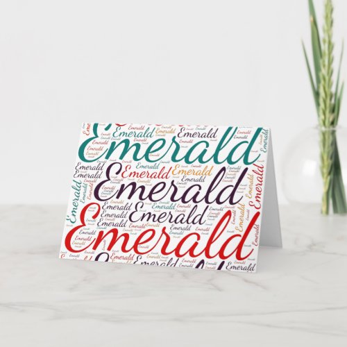 Emerald Card
