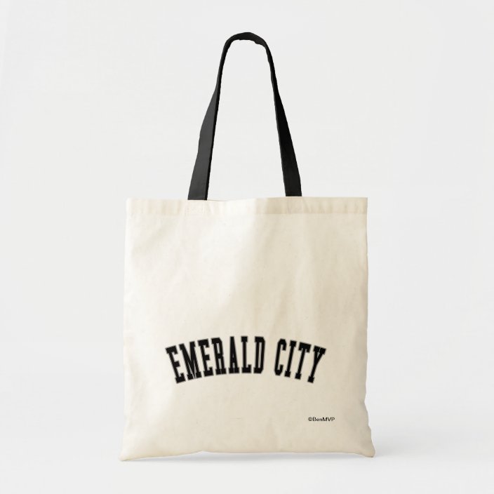 Emerald City Canvas Bag