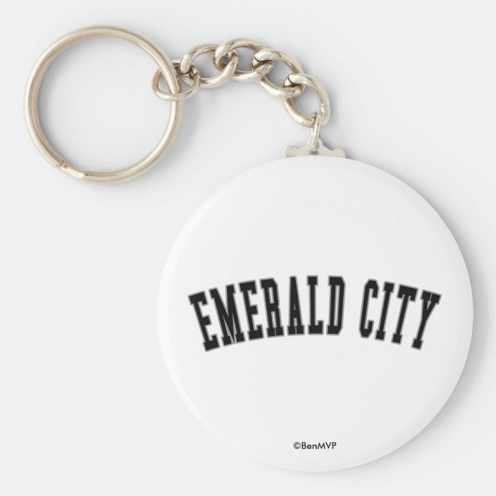 Emerald City Key Chain