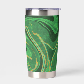 Emerald City Marble Insulated Tumbler