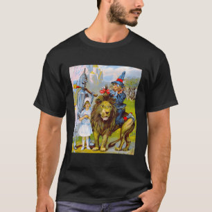 Emerald City Oz Tin Lion Scarecrow Dorothy Wizard  T-Shirt