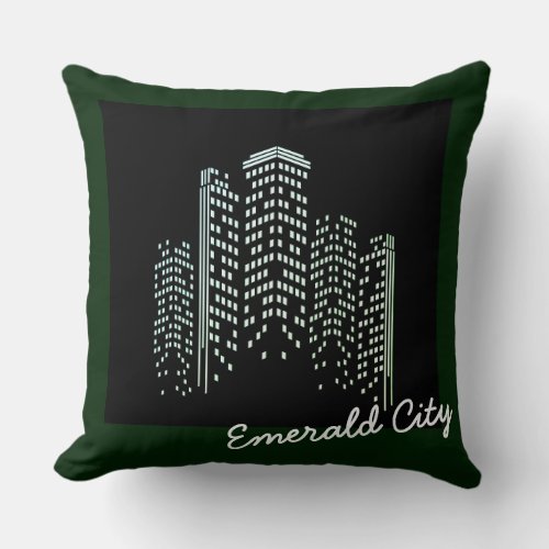 Emerald City Polyester Pillow