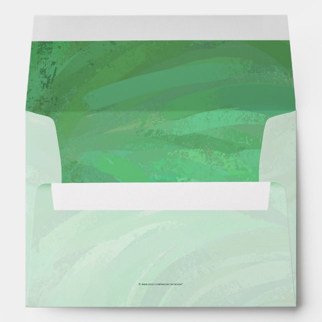 Emerald Cream Envelope (Back (Bottom))
