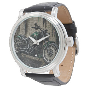 Emerald Custom Cruiser – 3D Micro Mosaic Watch