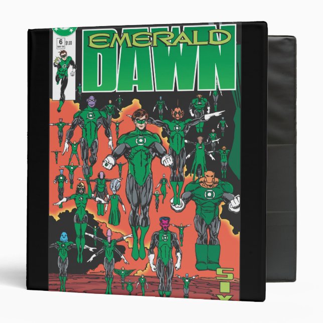 Emerald Dawn Cover 3 Ring Binder (Front/Inside)