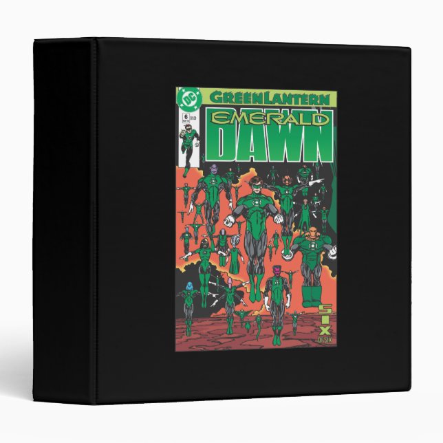 Emerald Dawn Cover 3 Ring Binder (Front/Spine)