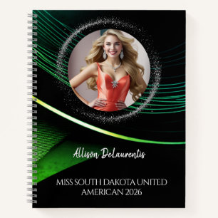 Emerald Dust Ultimate Pageant Checklist Notebook
