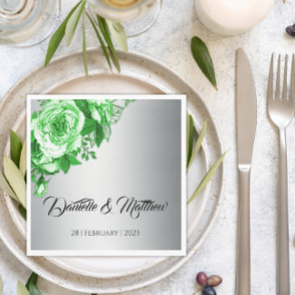 Emerald Elegance Silver Wedding 