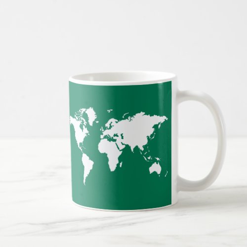 Emerald Elegant World Coffee Mug