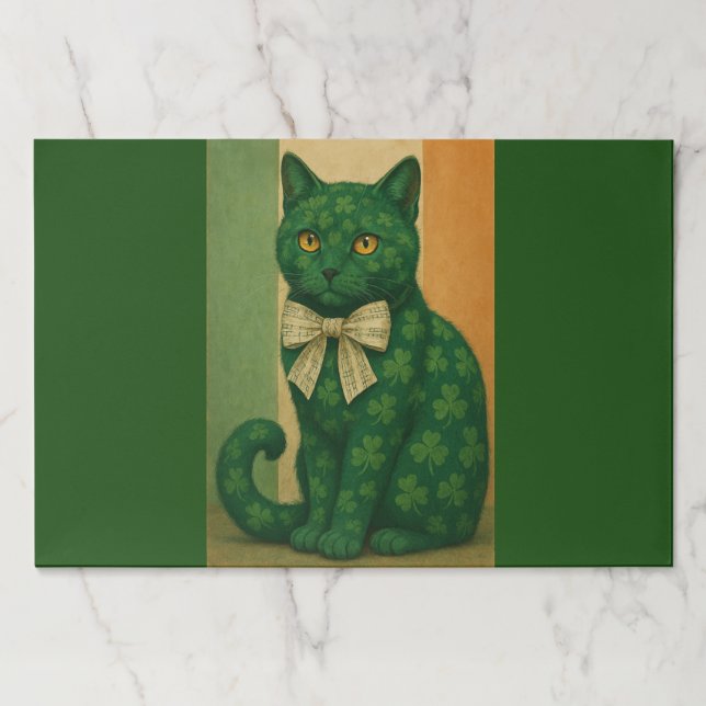 Emerald Enigma Paper Pad (Front)