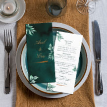 Emerald Eucalyptus Script Font Wedding