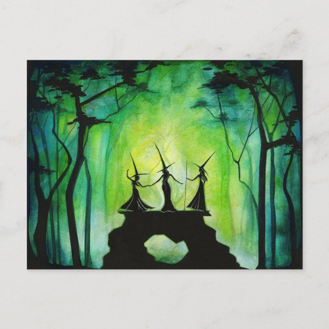 Emerald Fire Postcard (Front)