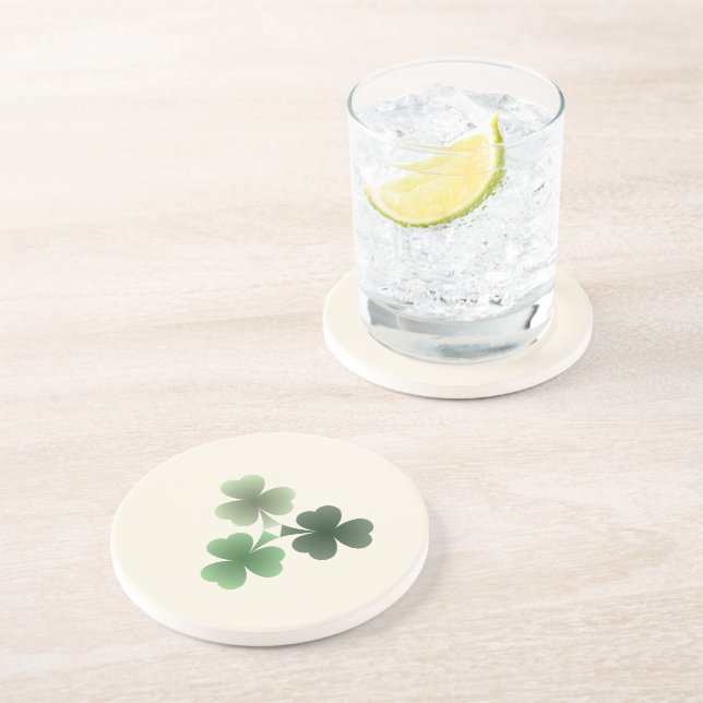 Emerald Flourish  Coaster (Side)