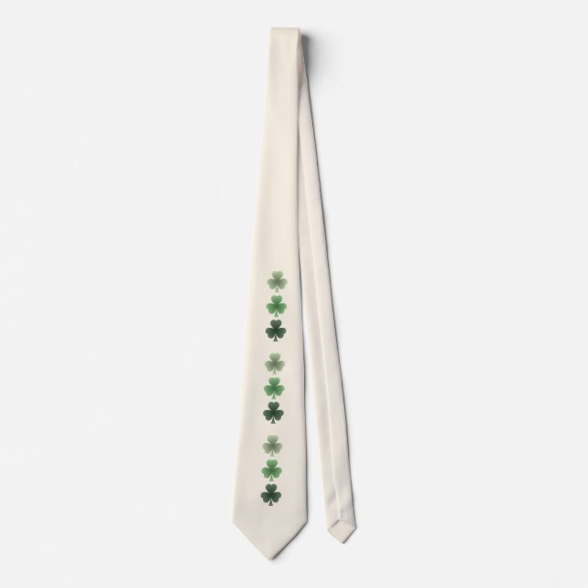 Emerald Flourish  Neck Tie (Front)