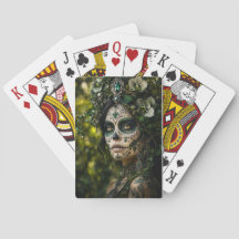 Emerald Forest Calavera – Green Botanical