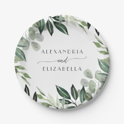 Emerald Forest   Paper Plates