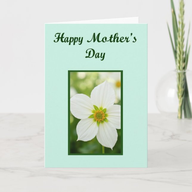 Emerald Frame Mothers Day Card (Front)