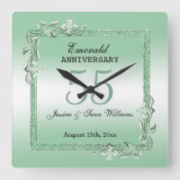 Emerald Gem & Glitter 55th Wedding Anniversary