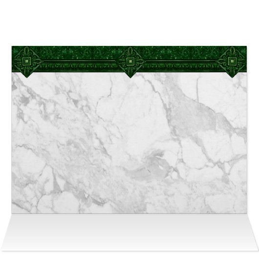 Emerald Gem Heart (Inside Horizontal (Top))