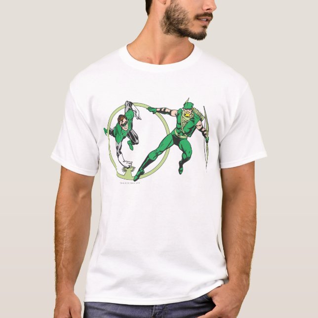 Emerald Gladiator & Emerald Archer T-Shirt (Front)