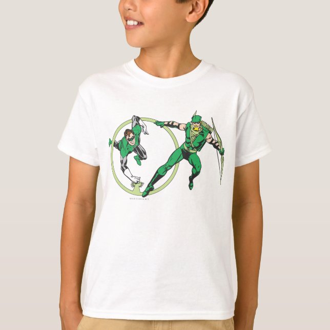 Emerald Gladiator & Emerald Archer T-Shirt (Front)