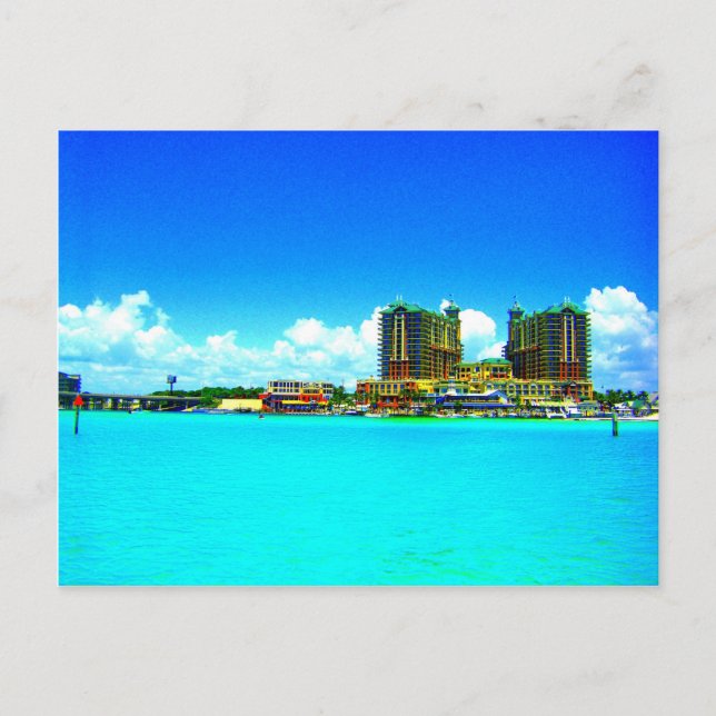 Emerald Grande Destin Florida hotel beach Postcard (Front)