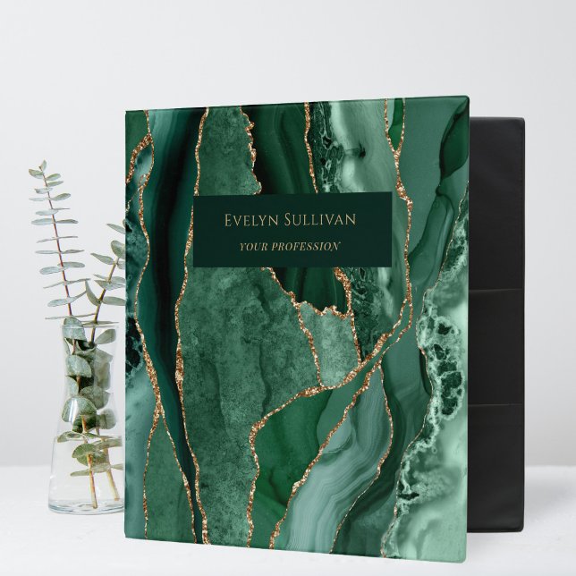 emerald green Agate Binder (Creator Uploaded)