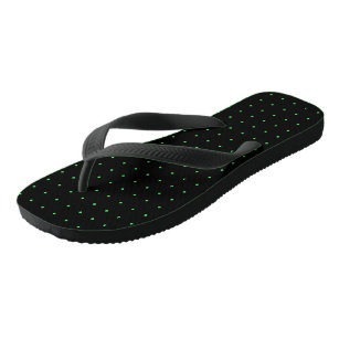 dressy flip flops black