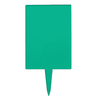 Emerald Green Cake Topper