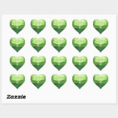 Emerald Green Celtic Love knot Wedding Sticker (Sheet)