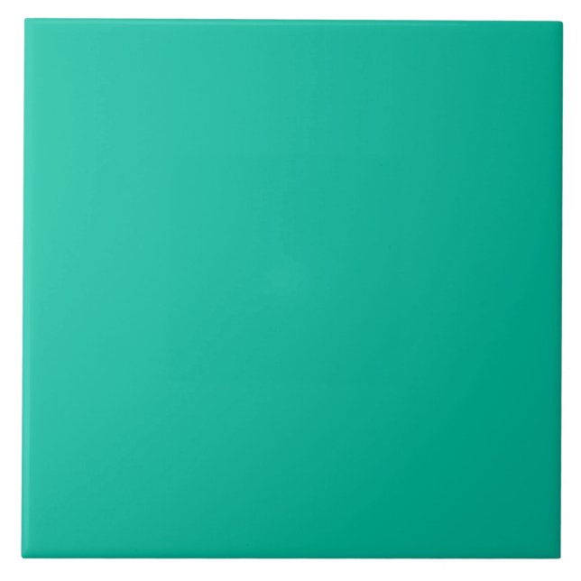 Emerald Green Ceramic Tile (Front)