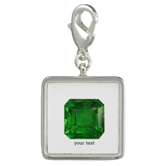 Emerald Green Charm (Front)