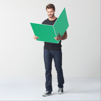Emerald Green Customizable Greeting Card