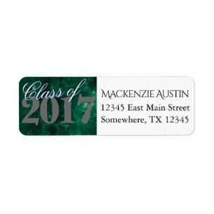Emerald Green Deep Jade Velvet Grunge Jewel Tone Label