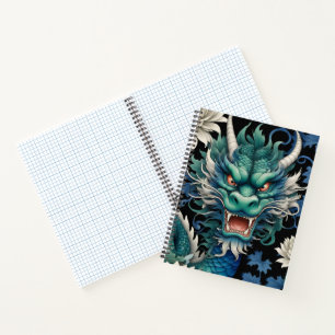 Emerald Green Dragon  Notebook
