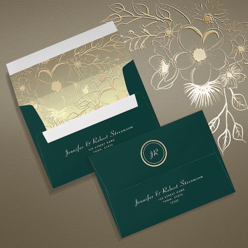 Emerald Green Envelope