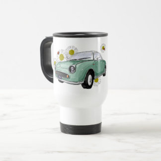 Emerald Green Figaro mug - reisbeker