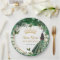 Emerald Green Floral Brown Princess 18th Birthday