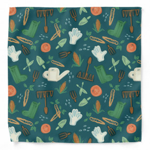 Emerald Green Gardening Bandana