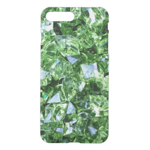Emerald green geode crystal gemstone photo hipster iPhone 8 plus/7 plus case