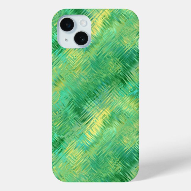 Emerald Green Glassy Texture Case-Mate iPhone Case (Back)