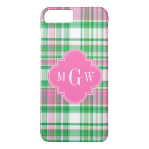 Pink Louis Vuitton Seamless Pattern iPhone 8 Plus Case