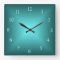Emerald Green Illuminated>Plain wall Clock