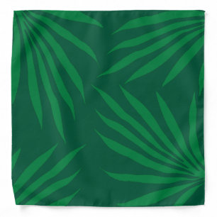 emerald green leaf Tribal African head wrap Bandana