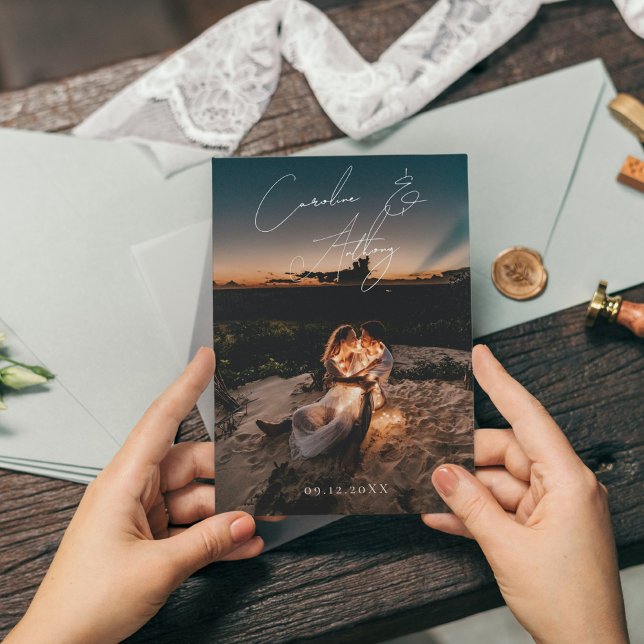 Emerald Green Magical Gold Wedding Invitation (Creator Uploaded)