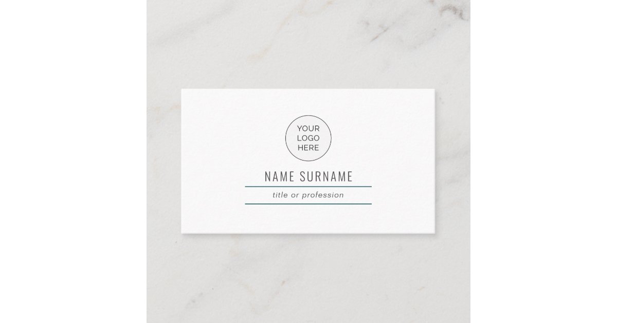 Emerald Green Modern Simple Business Card | Zazzle